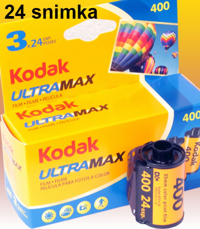 Kodak Ultramax 400 135/24 (24 snimka)